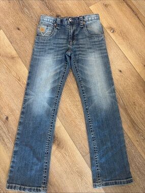 Cinch Boys Faded Blue Denim Jeans